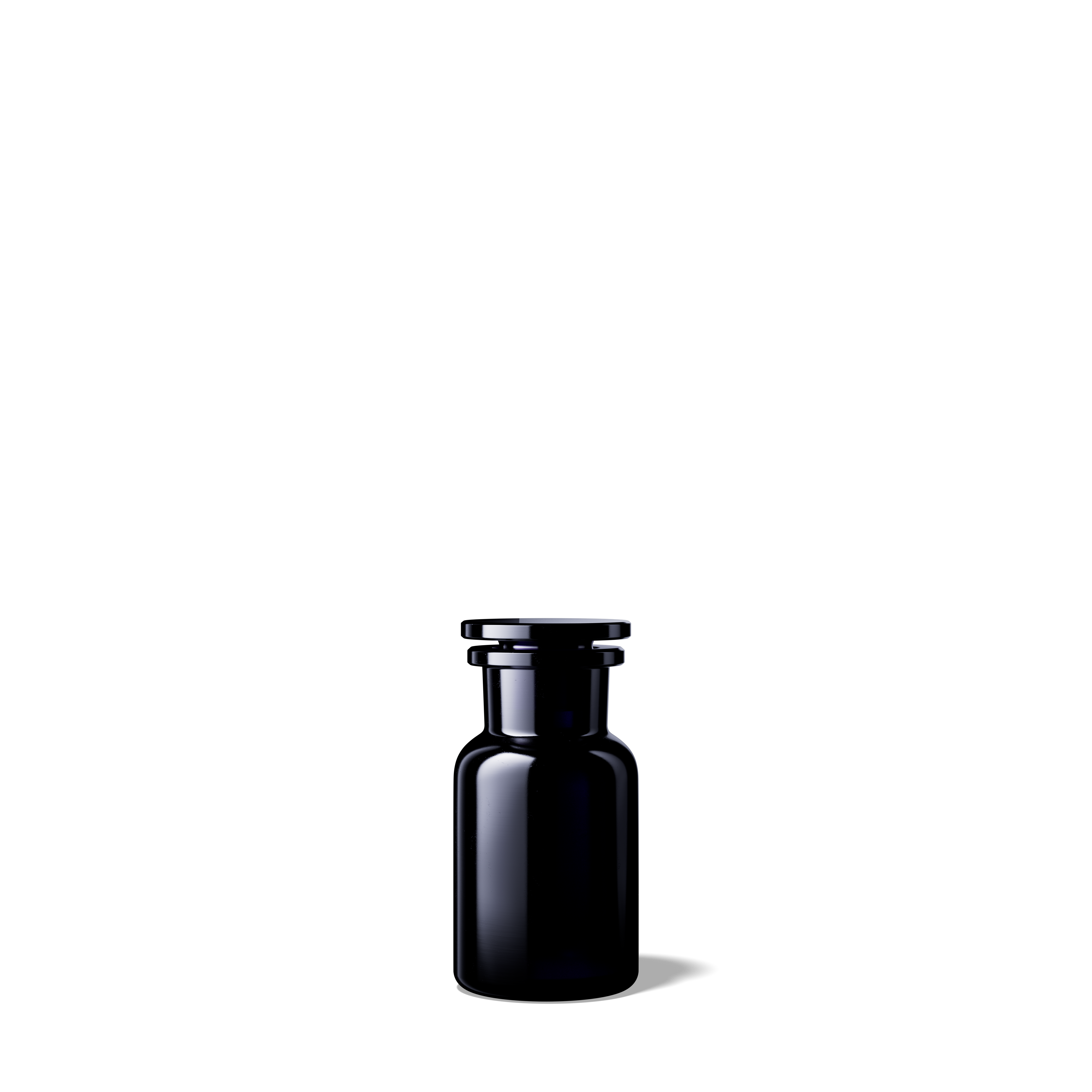 Apothecary jar Libra 100ml, glass stopper, Miron (we advise to rinse out the bottle before use)  