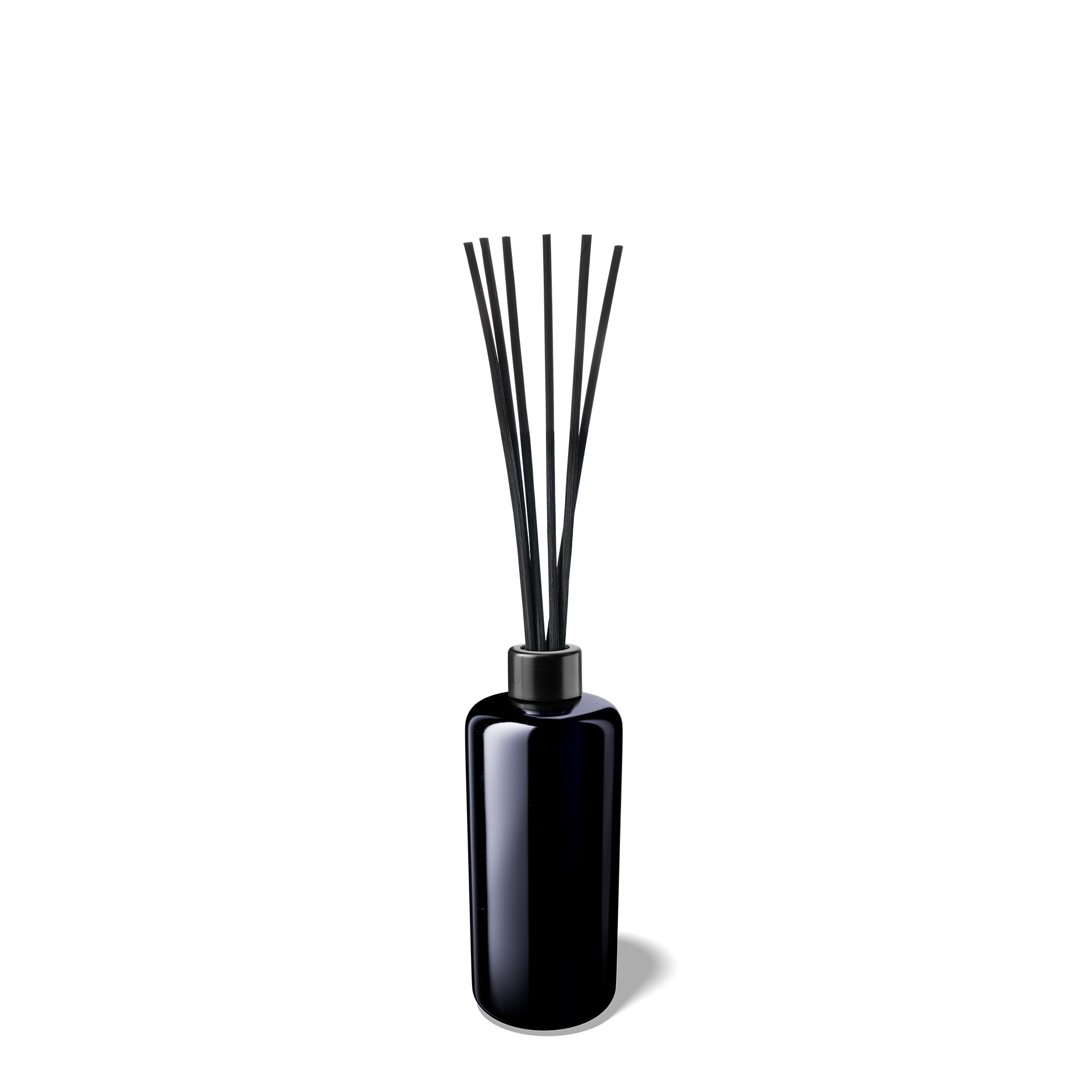 Diffuser sticks, rattan, black matte Type B, 3.5mm thick, 300mm, packed in bundles of 6 pieces