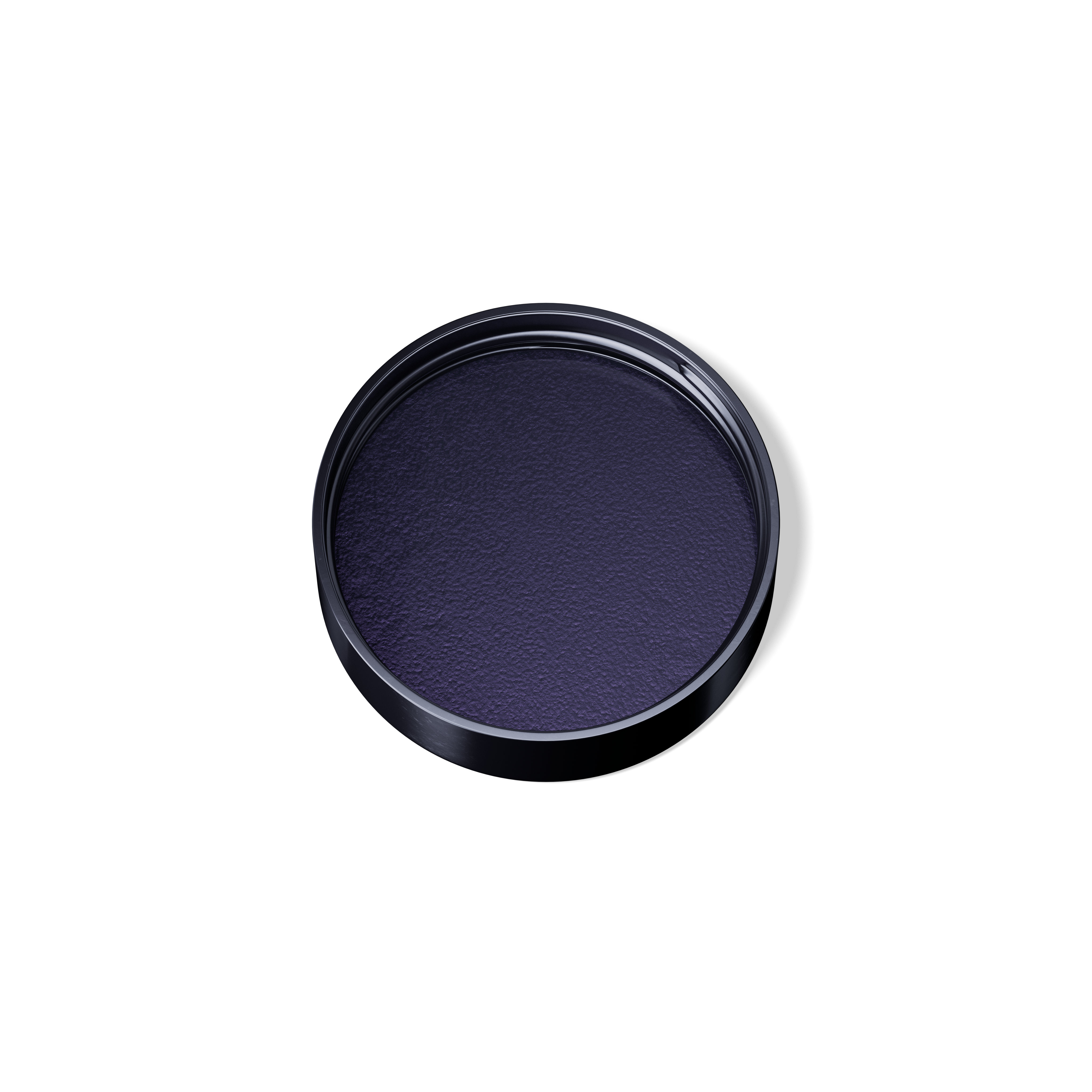 Lid Modern 49 special, UREA, black, semi-glossy finish, violet Phan inlay (Ceres 50)