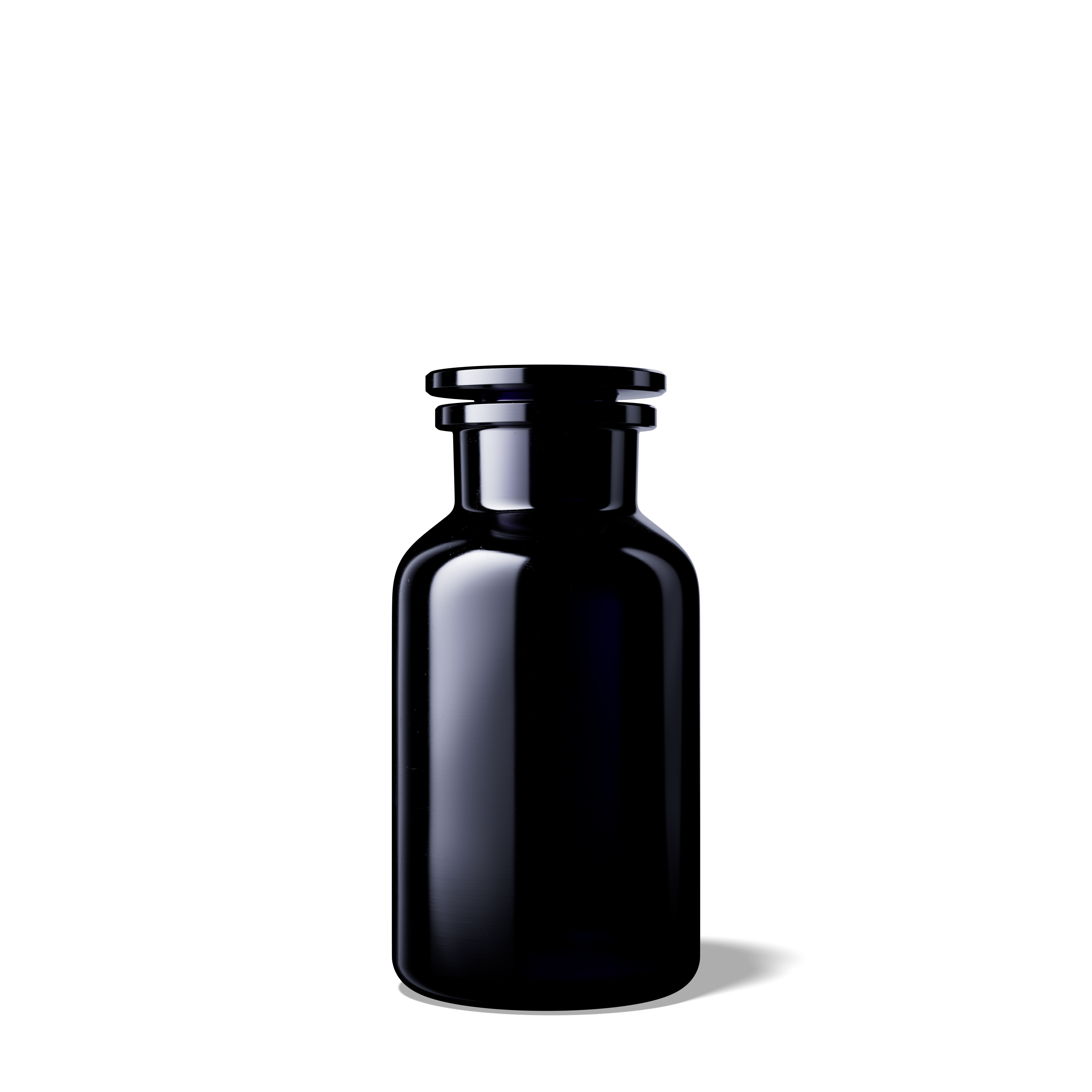 Apothecary jar Libra 500ml, glass stopper, Miron (we advise to rinse out the bottle before use)  