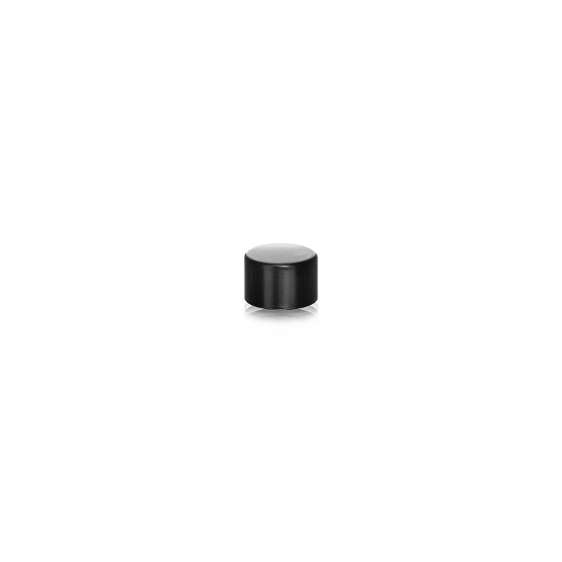 Screw cap Clio 285, 24/410, aluminium, black with white inlay