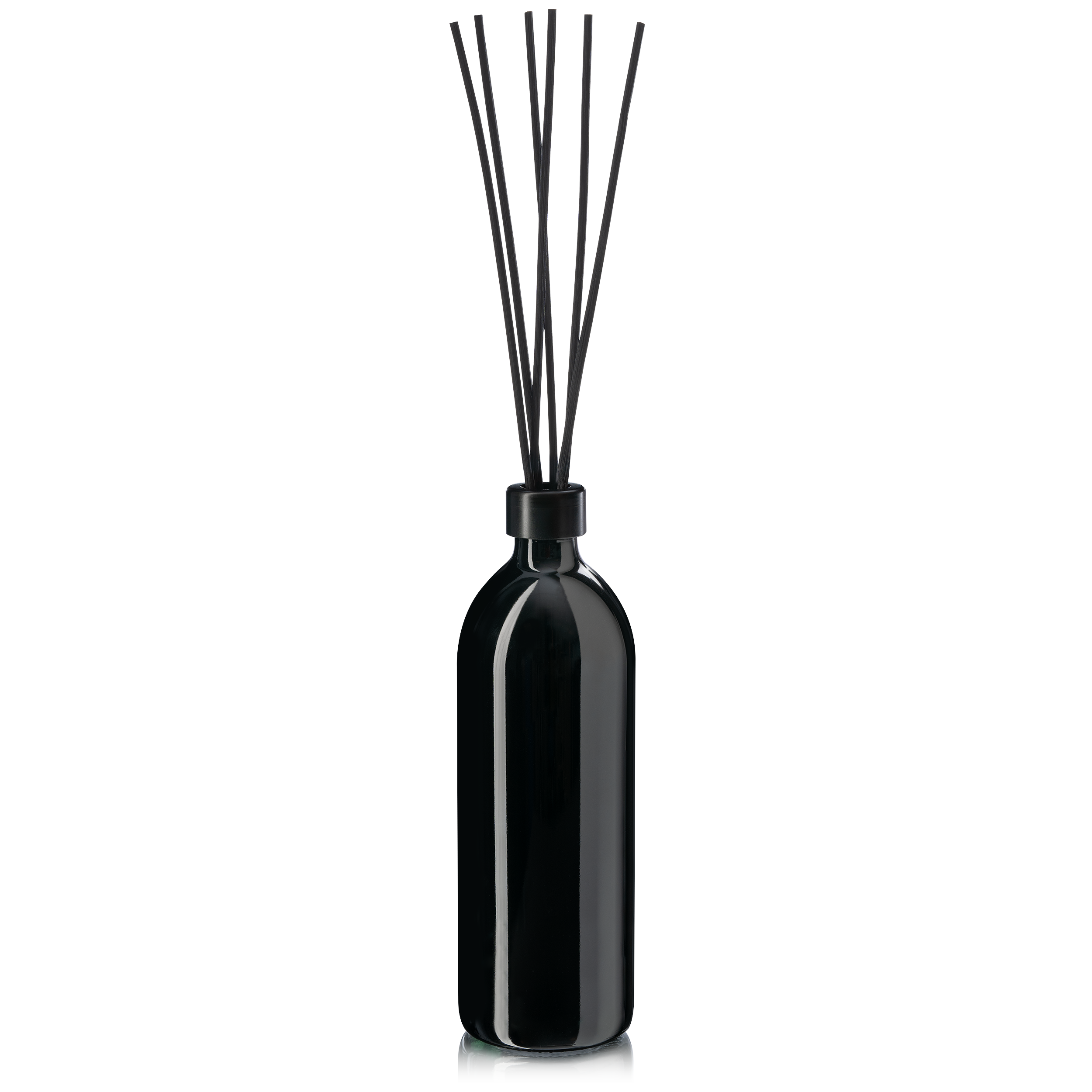 Diffuser sticks, rattan, black matte Type B, 3.5mm thick, 400mm, packed in bundles of 6 pieces