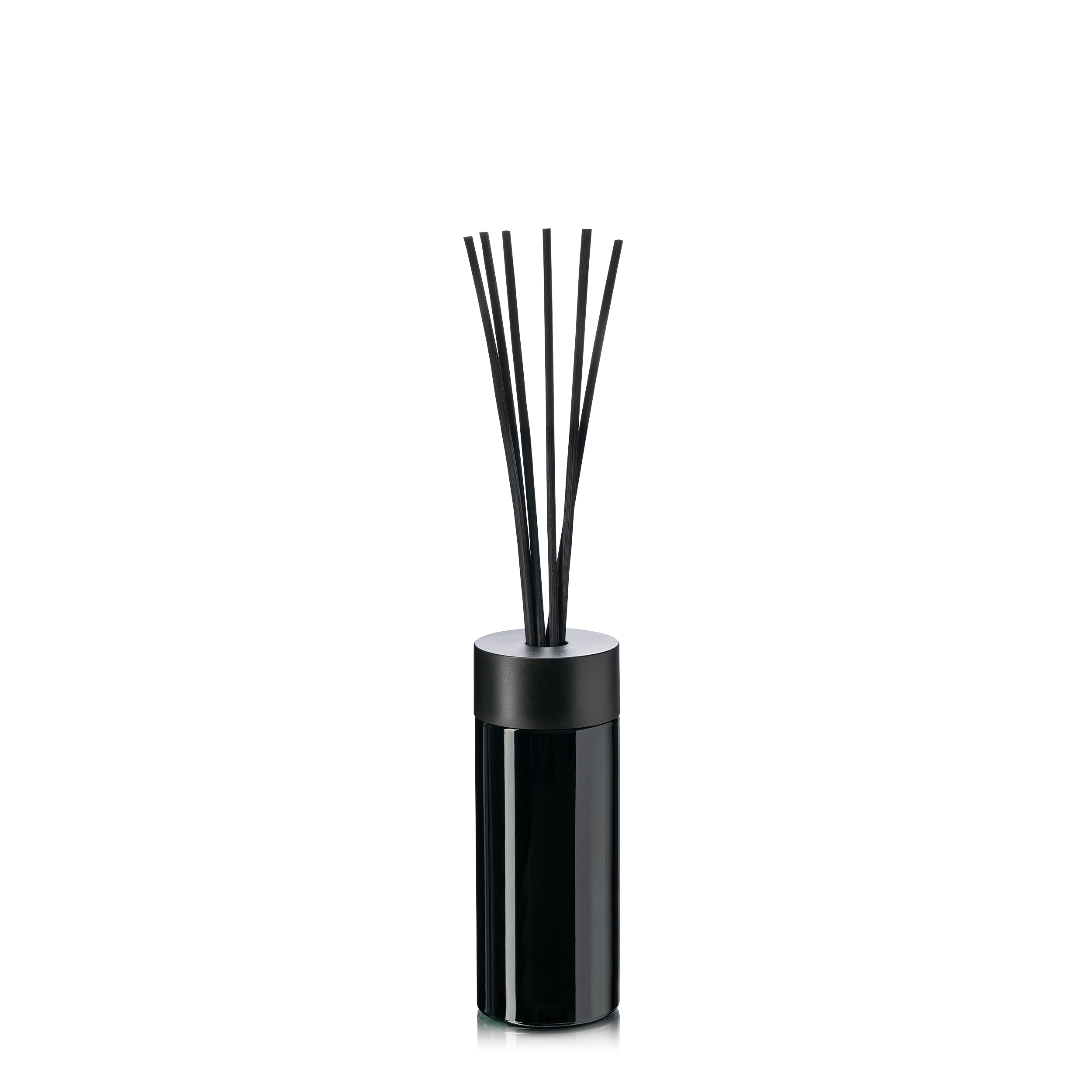 Diffuser sticks, rattan, black matte Type B, 3.5mm thick, 300mm, packed in bundles of 6 pieces